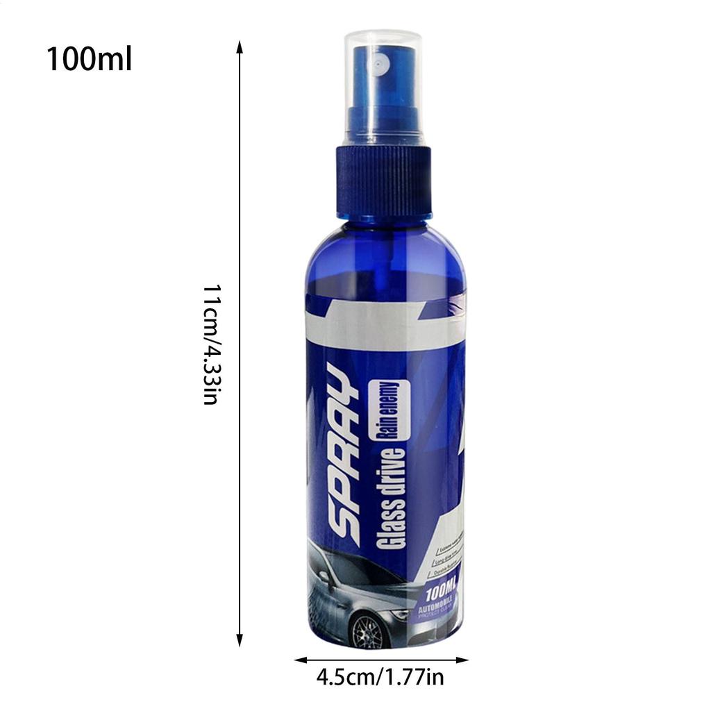 New 100ml Ceramic Glass Coat Protectant Ceramic Coating For Windshield And Glass Protective Hydrophobic Spray For Glass Mirrors