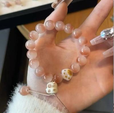 Modisches und schönes Armband, leichter Luxus, Perlenarmband Armband