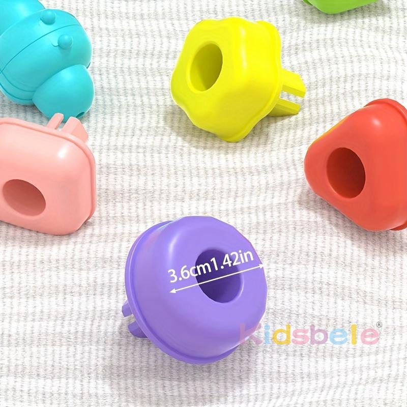 Educational Stacking Toy Garden Flowers Learning Flower Garden Building Montessori Toy Set Shape Sorting Matching Toy
