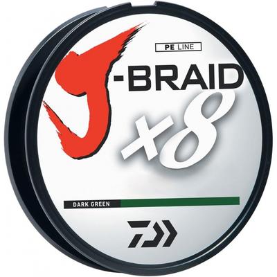 Daiwa J Braid 300m 8 Örgülü Yuvarlak Örgü Misina 15 Lb Koyu Yeşil