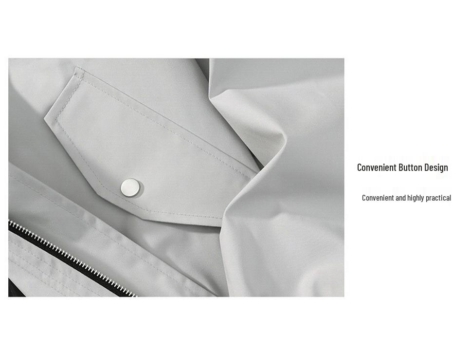 Veste tendance style coréen à revers trois rayures: Vêtements d'extérieur décontractés, coupe-vent et résistants à l'usure pour le printemps et l'automne
