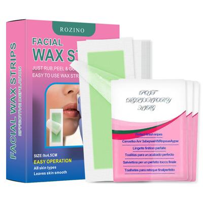 30Pcs/Pack Professional Hair Removal Wax Strips for Summer Depilation Double Sided Cold Wax Paper for Leg Body Face Useful