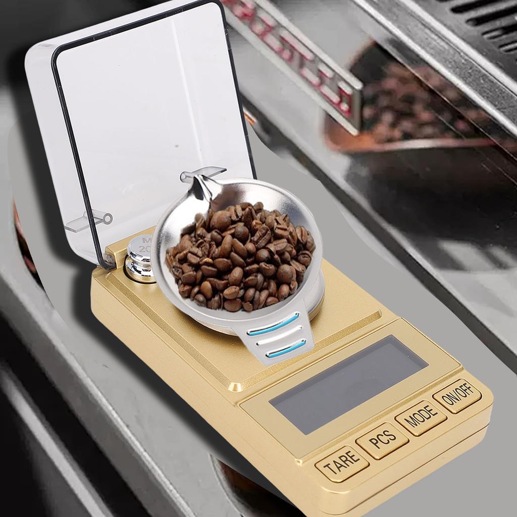 Portable Jewelry Scale Mini Electronic Scale for Kitchen Grain Condiment Powder Digital LCD Backligh