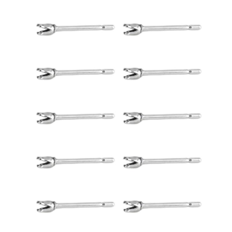 Multipacks Sturdy Stainless Steel Earring Posts Decoration for Sensitive Skin and Professional Jewelry Crafting