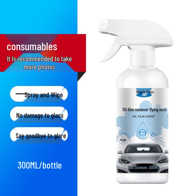 Powerful Windshield Oil & Stain Remover