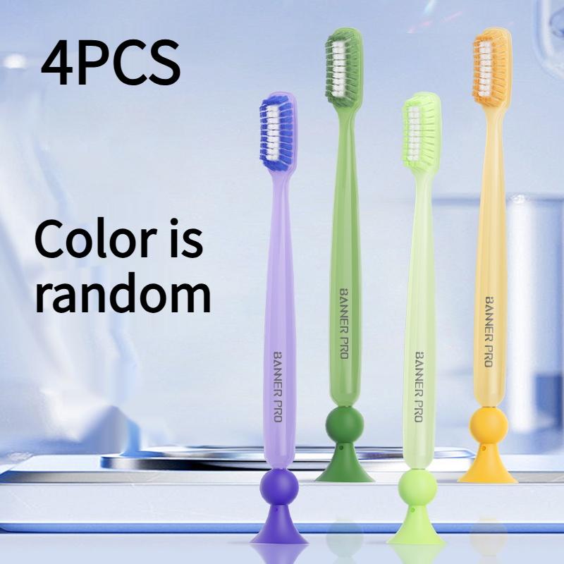 2/4Pcs Adult Toothbrushes for Deep Cleaning Without Harming Teeth, Essential for Home and Office Use, Holiday Gift, Best Christmas Gift