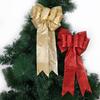 Large Bowknot Ornaments Christmas Tree Decor Gift Box Wrapping Bows Xmas Party Home Festival Decorative Bow Accessories Supplies