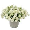 2pcsReal Touch Carnation Arrangement - 20 Forks - Wedding and RoomDecor - Artificial Simulation Carnation - Scene Decor and Favo