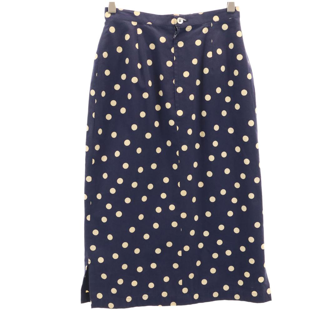COMME des GARCONS 80s 90s Old Dot Pattern Mimole length Tight Skirt Women Used