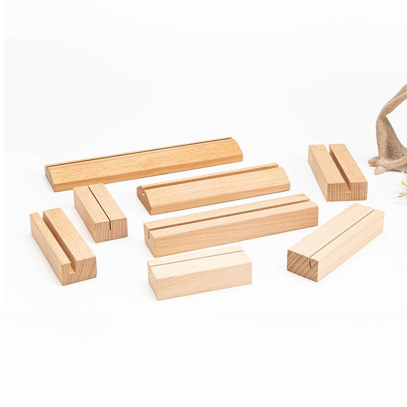 Buchenholz Kalender- & Kartenständer