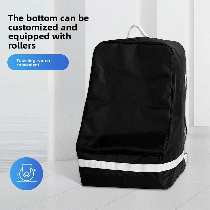Bolsa de almacenamiento para asiento de seguridad infantil, protector portátil universal para viaje