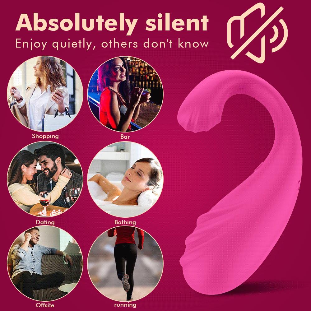 APP Controlled Vibrating Egg Massager Wearable G Spot Anal Stimulator Adult Sex Toys for Women Couples