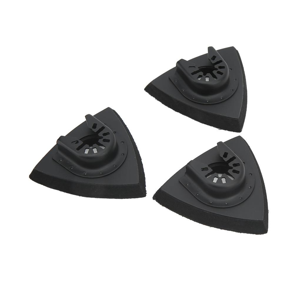 Triangle Shape Oscillating Multitool Sanding Pad Quick Release Sanding Pad  Mechanical Maintenance