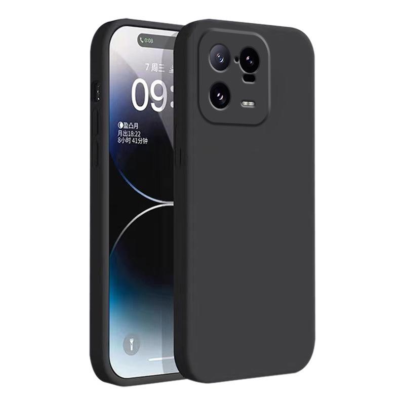 Applicable To Xiaomi Mi 11pro Mobile Phone Case Protective Case, Liquid Soft Silicone All-inclusive Anti-drop Male and Female Shell