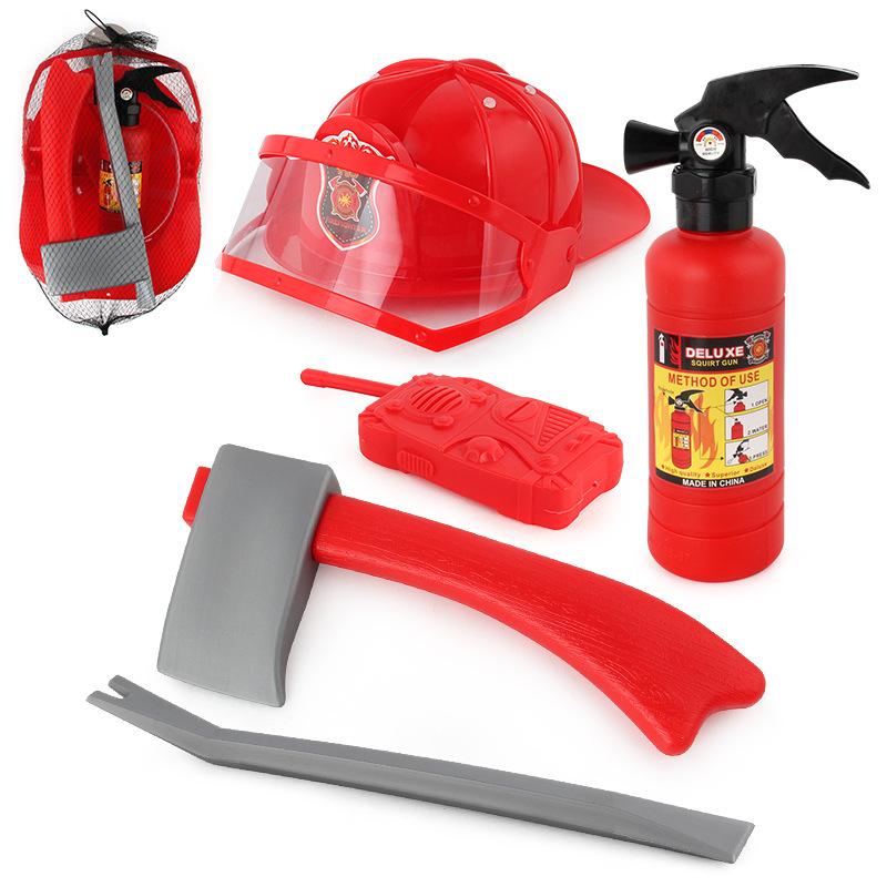 Simulation Fire Props Series, Fire Hats, Clothes Sets, Accessories Sets, Role-playing Stage Performances