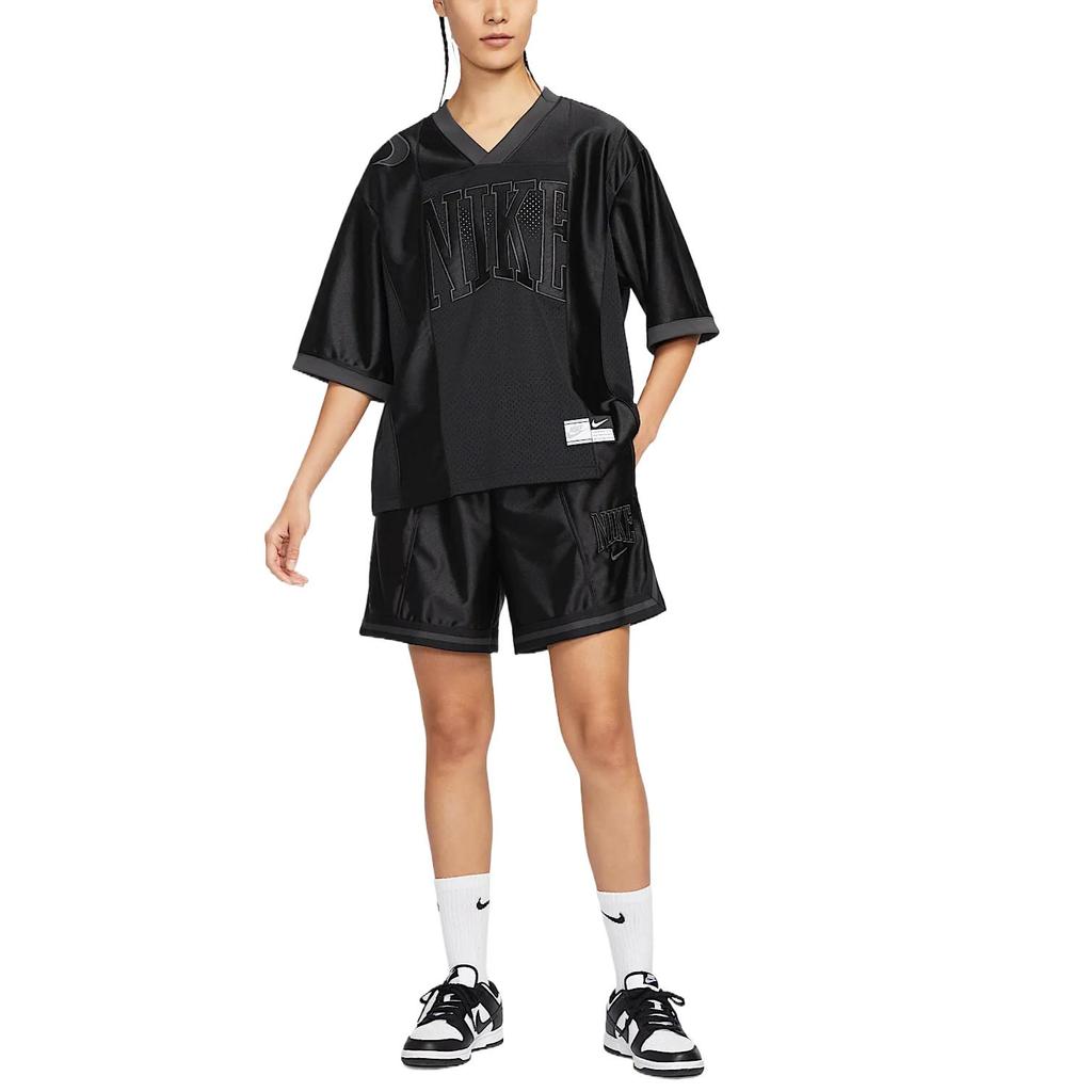 Nike Comfortable Stylish Soft Lace-Up Three-Quarter Sports Shorts Women Shorts Black HJ0164-010