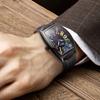 Men Calendar Watch Luminous Business Leather Strap Quartz Wristwatch