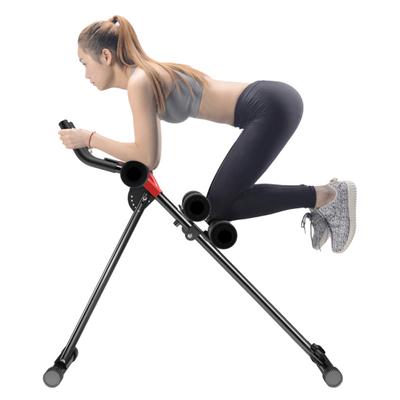 Abdominal Roller, Ab Workout Equipment, Adjustable Ab Machine Full Body Workout for Home Gym, Strength Training Exercise Equipment for Body Shaping,