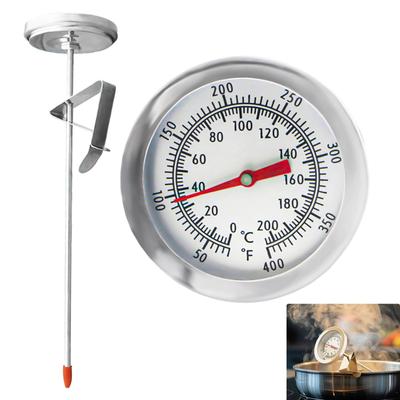 Yowodana Oil Thermometer, Kitchen Thermometer, Cooking Thermometer, Dial Thermometer, Temperature Control for Deep Frying, Tempura, Candy, BBQ,