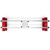 VEVOR Router Sled, 64 Inches/162.6 Cm, Portable and Easy To Adjust Slab Flattening Jig, DIY Woodworking Router Sled for Flattening Slabs
