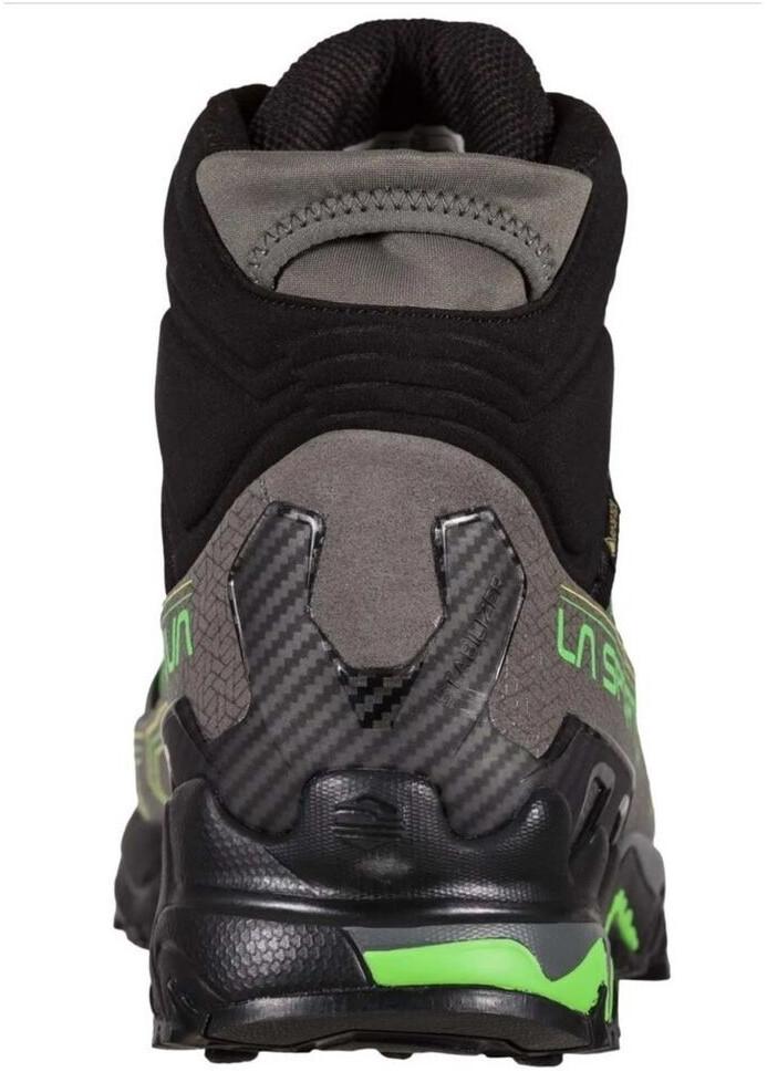 Hiking Shoes La Sportiva Ultra Raptor II Mid GTX Metal/flash Green
