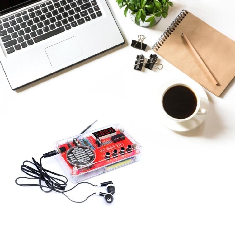 Hands On Electronic Fun 50-108MHz DIY FM Radio Circuit Board Kit for Tinkerers