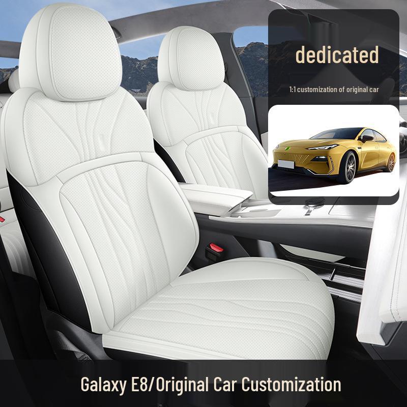 Galaxy E8 Full Leather Universal Car Seat Cushion - Four Seasons Model