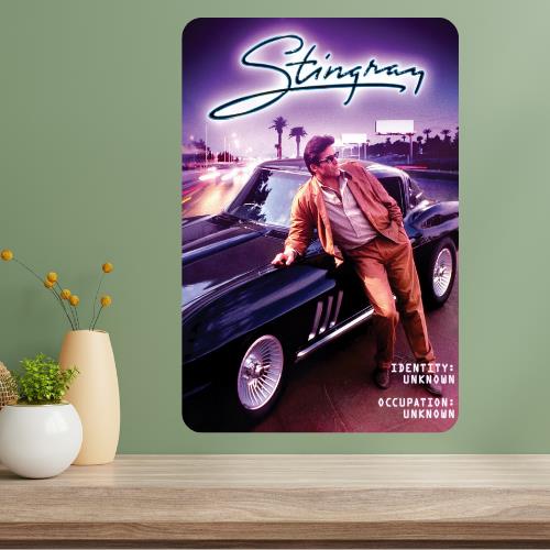 

Stingray 1985 Classic TV Show Metal Poster Sign 20x30cm（7.8x11.8inch）
