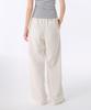 MUSINSA STANDARD WOMAN [Cooltandard] Women'S Deep Tuck Variable Wide Lounge Sweatpants [Cream]