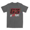 T-shirt Rider Pecco Bagnaia 63 Estiva Streetwear T-shirt Cotone Harajuku Maglietta per Uomo Manica Corta Stampa