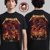 Metallica M72 Toronto 2025 T-Shirt April 24 & 26 Titan War Art Two-Sided Unisex T-Shirt