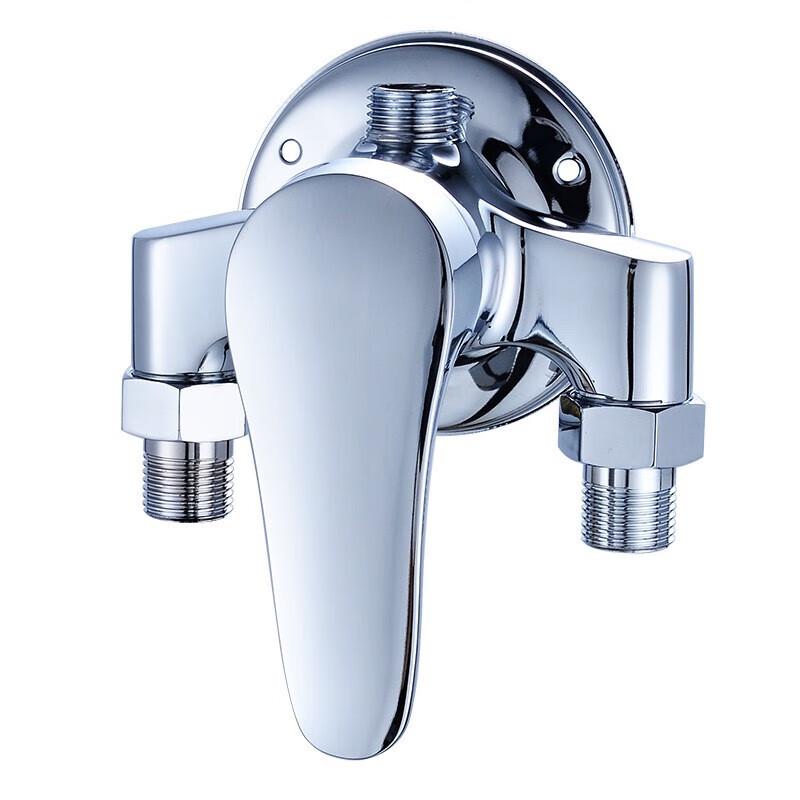 Duo Surface-Mounted Hot & Cold Shower Mixer Set
