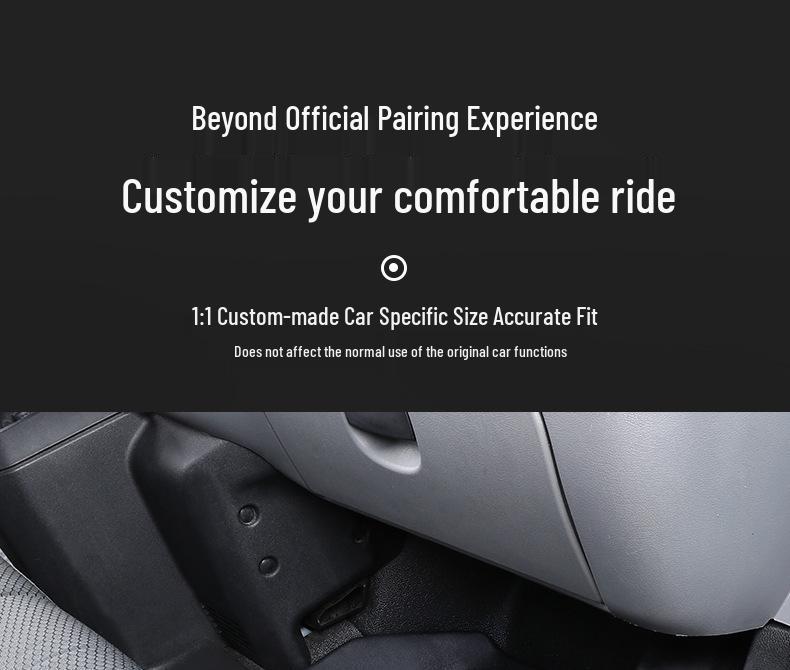 JMC Teshun TPE Waterproof Floor Mats for Front Cabin & Rear Compartment (Long/Short Wheelbase).