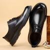 Chaussures Décontractées en Cuir Homme Chaussures habillées Homme Chaussures de Mariage Homme Noir Style Britannique Chaussures Homme Cuir Véritable