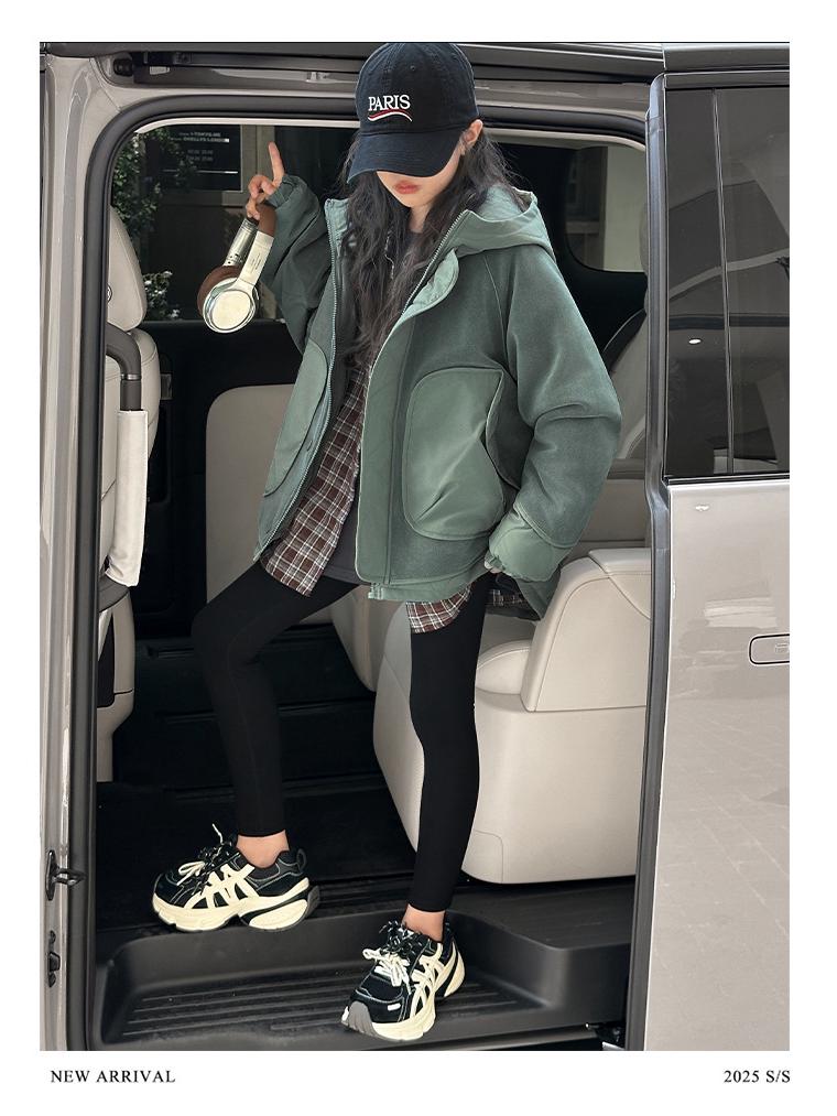 2025 Girls' Aoli Velvet Warm Cotton-Padded Top - Autumn/Winter Outerwear for Kids