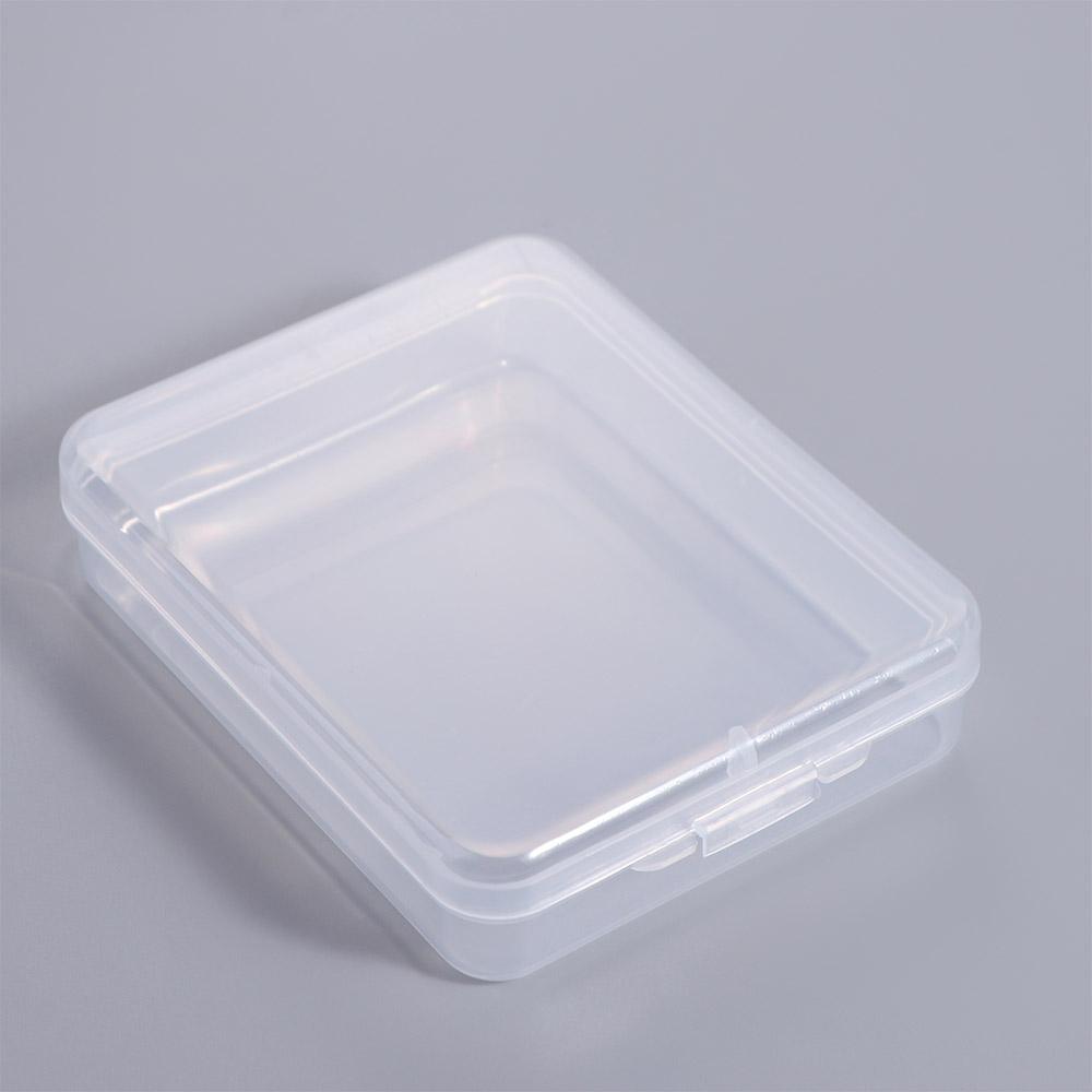 Transparent Card Storage Case Dustproof Flip Storage Box Photocard Storage Box  Stationery