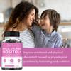 Suplemento Alimentar de Mio-Inositol 2000 mg, Com Vitamina D3, D-Chiro-Inositol, 120 Cápsulas Moles Por Frasco