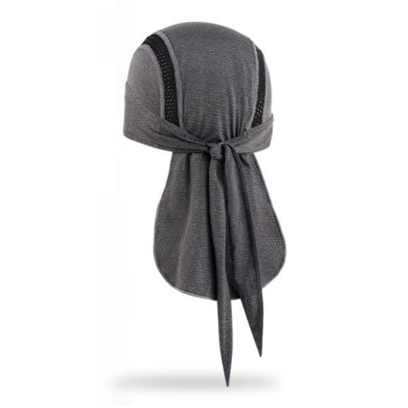 Unisex Quick Dry Breathable Elasticity Turban Headwrap Sports Running Hiking Beanies Cap Cycling Sweat-Wicking Helmet Liner Hat