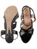 Shoetopia Women's High Heel Sandals Open Toe Stiletto Heels with Ankle Strap, Patent Party Dress Shoes Casual, Ethnic, Party & Wedding