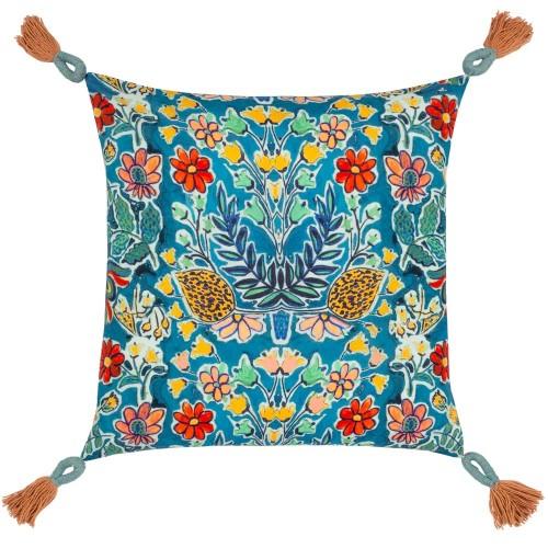 Wylder Adeline Tassel Floral Cushion Cover