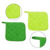 Reusable Heatproof Hanging Mats for Pots Pans Dishes Features Grid Pattern