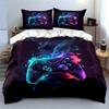 Gaming Controller Bedding Set Bedding Set (1 Duvet Cover, 2 Pillowcases, Duvet Not Included)