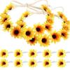 Sunflower Daisy Hair Clips & Flower Crowns - Women's Bridesmaid Hair Accessories