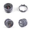Dynoracing 60MM Black Face Oil Temp Gauge 50-150C White/Amber Light Peak Function Oil Temperature Gauge Car Meter with Sensor