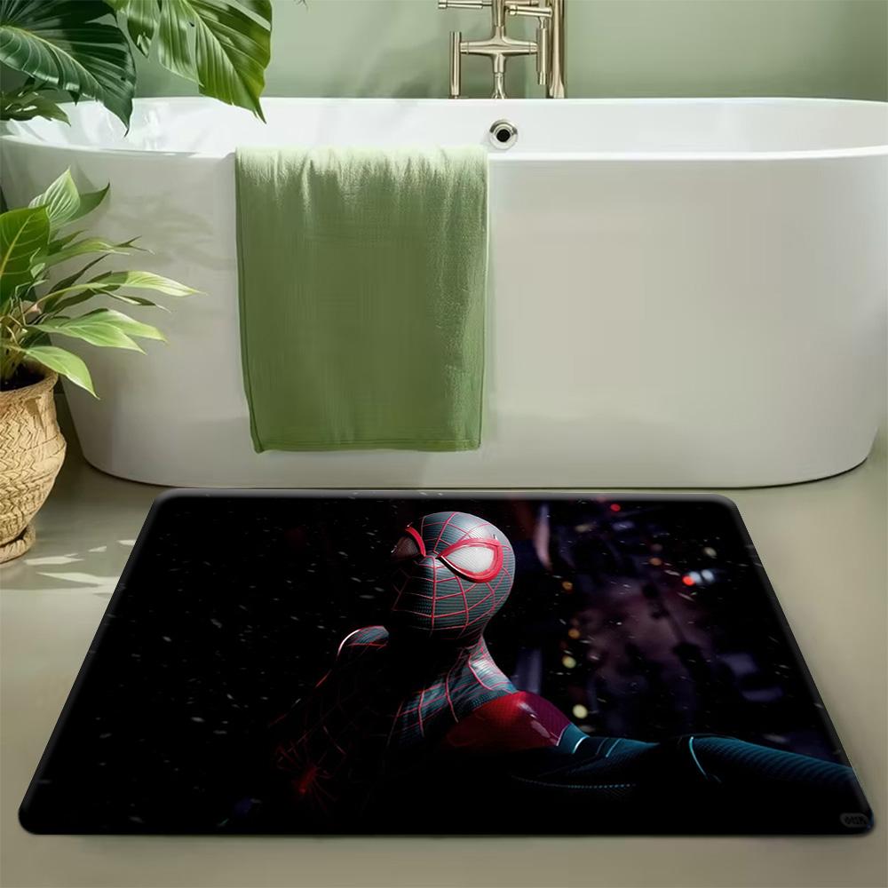 1pc MARVEL Spider-Man Suitable for Home Entrances, Bathrooms & Bedroom Doors - Room with Iconic Red & Blue Superhero, Dynamic 40cm x 60cm