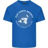 Flat Earth Society Members Around the Globe Unisexs Light Cotton TShirt