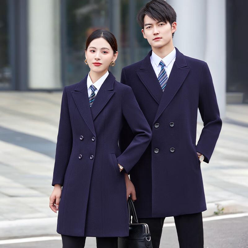 Унисекс утепленный рабочий халат Toluoman из смесовой шерсти M