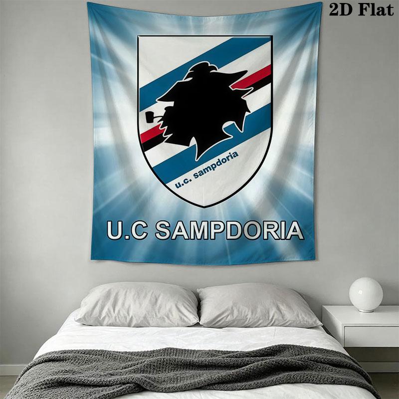U.C. Sampdoria Wall Hanging Printed Fabric Blanket Decorative Tapestries for Bedroom Living Room Home Decor