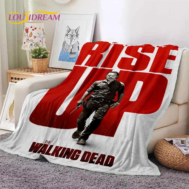 The Walking Dead Lincoln TWD Soft Flannel Blanket for Beds Bedroom Sofa Picnic,Throw Blanket for Cover Outdoors Leisure Nap Gift