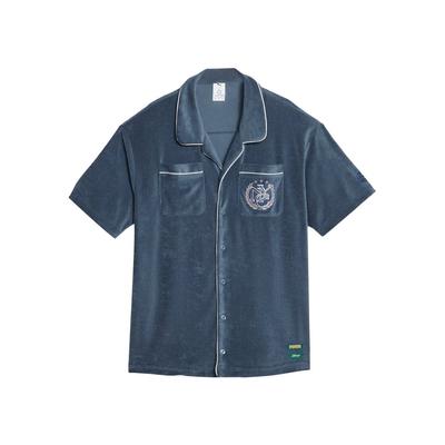 X Rhuigi Shirt Inky Blue Men Tops 620883-56